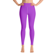 Neon Purple Yoga Pants