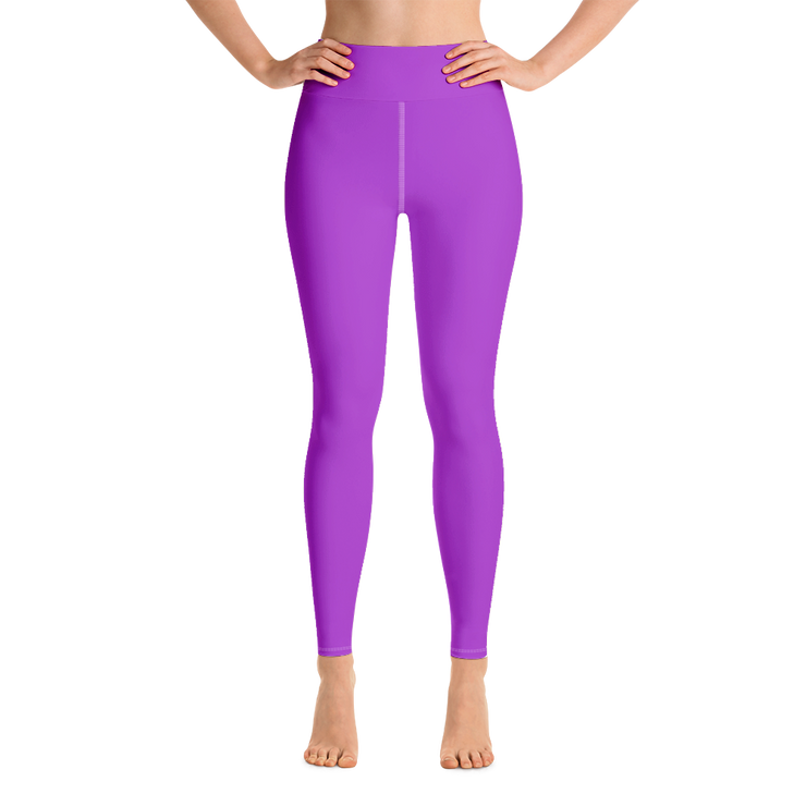 Neon Purple Yoga Pants