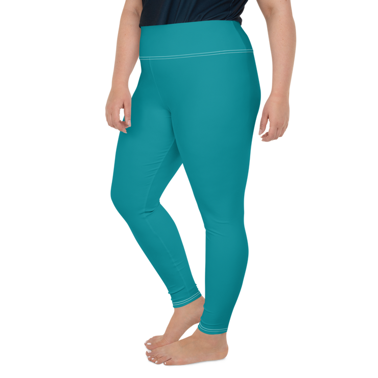 Teal Plus Size Leggings