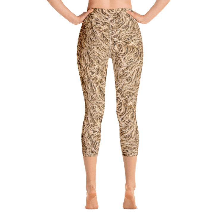 Llama Capri Yoga Pants