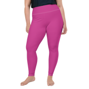 Fuschia Plus Size Leggings