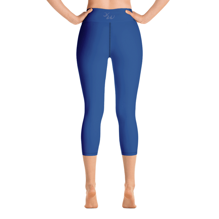 Midnight Blue Capri Yoga Pants