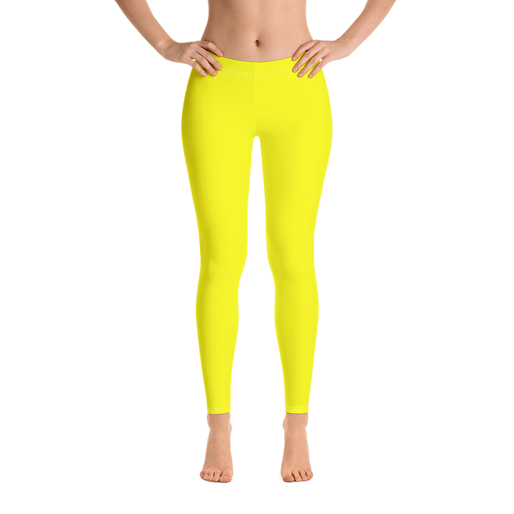 Neon Yellow Leggings