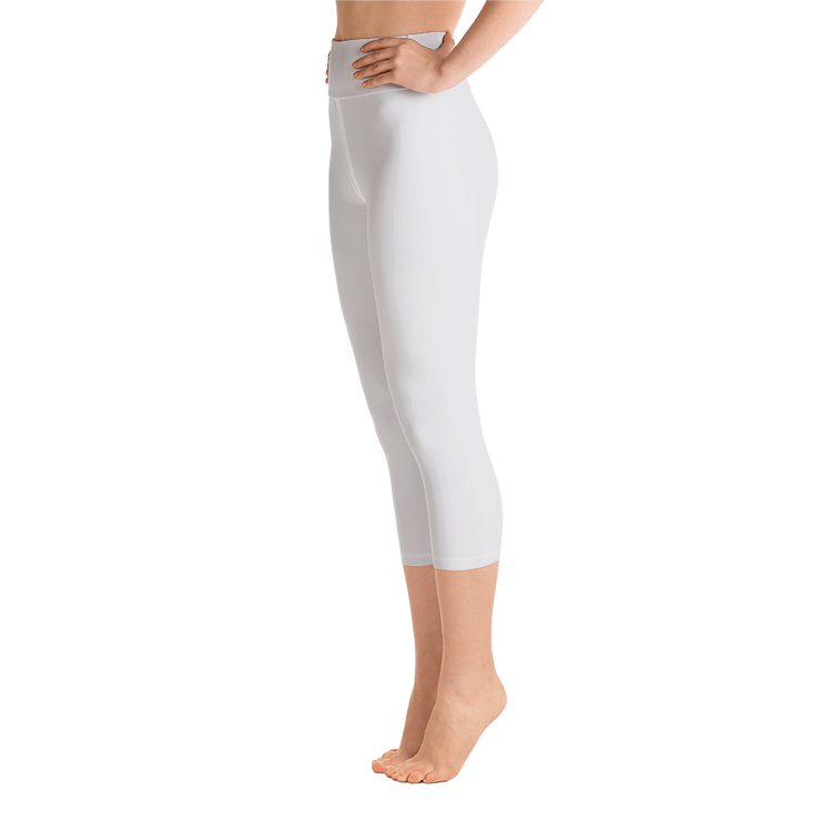 Light Gray Capri Yoga Pants