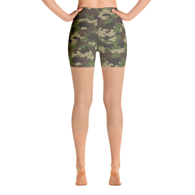 Camo Yoga Shorts