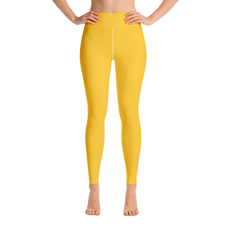 Mustard Yellow Yoga Pants