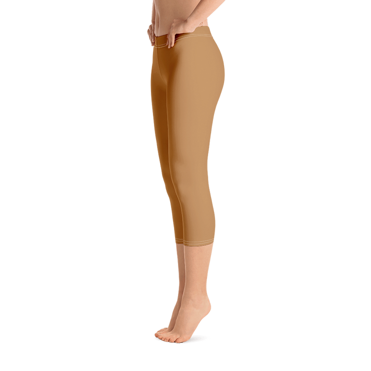 Caramel Capri Leggings