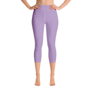 Lavender Capri Yoga Pants