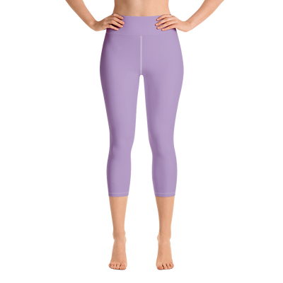 Lavender Capri Yoga Pants