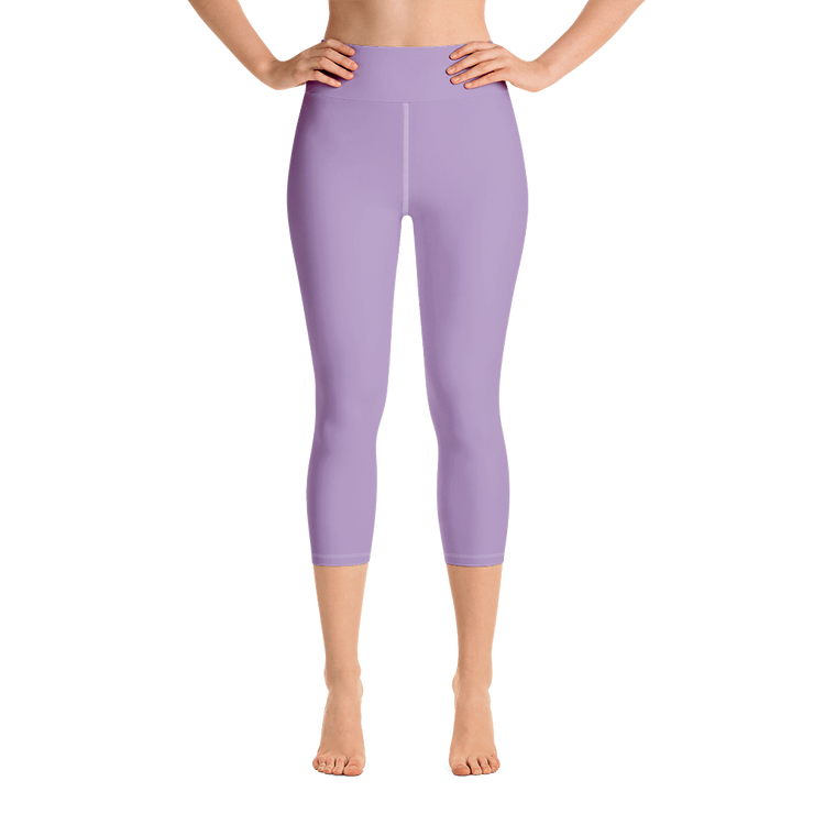 Lavender Capri Yoga Pants