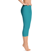 Teal Capri Leggings