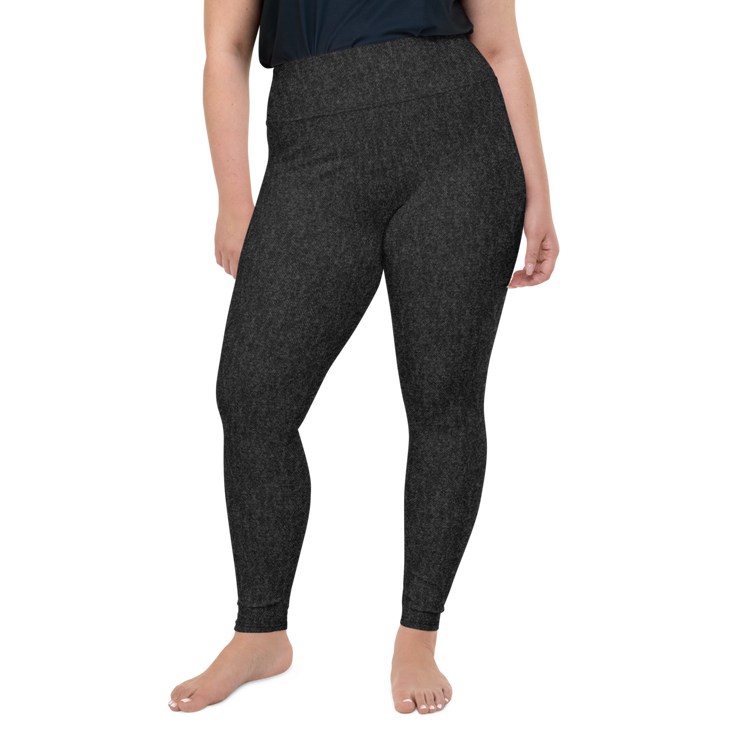 Black Denim Jean 256 Plus Size Leggings