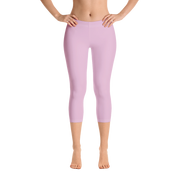 Pink Lavender Capri Leggings