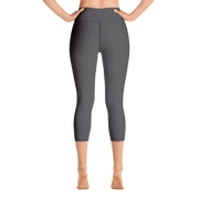 Black Denim Jean 250 Capri Yoga Pants