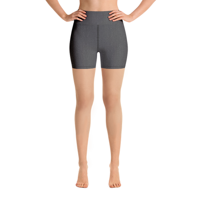 Black Denim Jean 250 Yoga Shorts