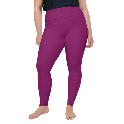 Raspberry Plus Size Leggings