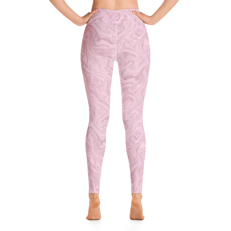 Cherry Cream Yoga Pants