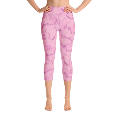 Berry Swirl Capri Yoga Pants