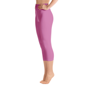 Pink Blush Capri Yoga Pants