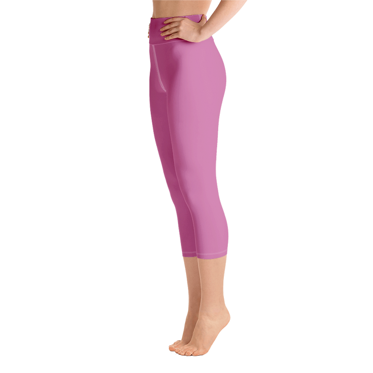 Pink Blush Capri Yoga Pants