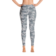 Grey Camo Pixel Leggings