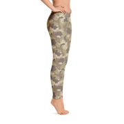 Brown Camo Leggings