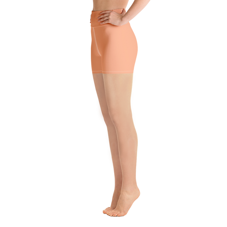 Peach Yoga Shorts