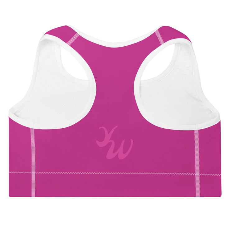 Magenta Sports Bra