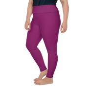 Raspberry Plus Size Leggings