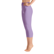 Lavender Capri Yoga Pants