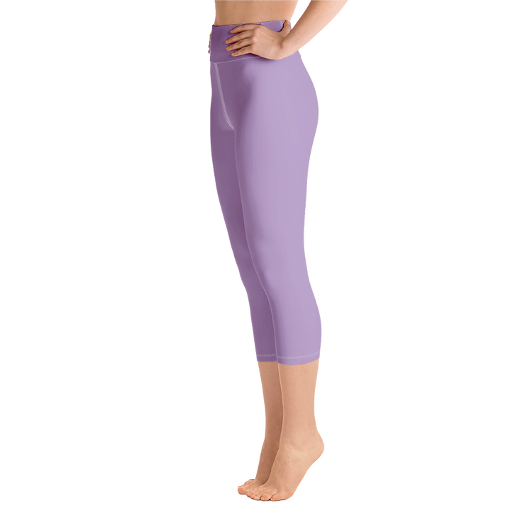 Lavender Capri Yoga Pants