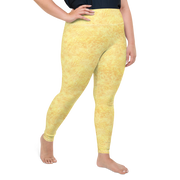 Gold Fur Plus Size Leggings