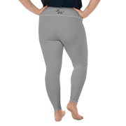 Gray Plus Size Leggings