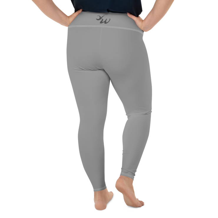 Gray Plus Size Leggings