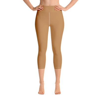 Caramel Capri Yoga Pants