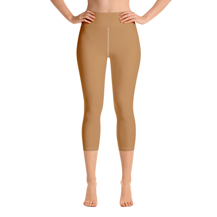 Caramel Capri Yoga Pants