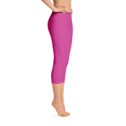 Fuschia Capri Leggings