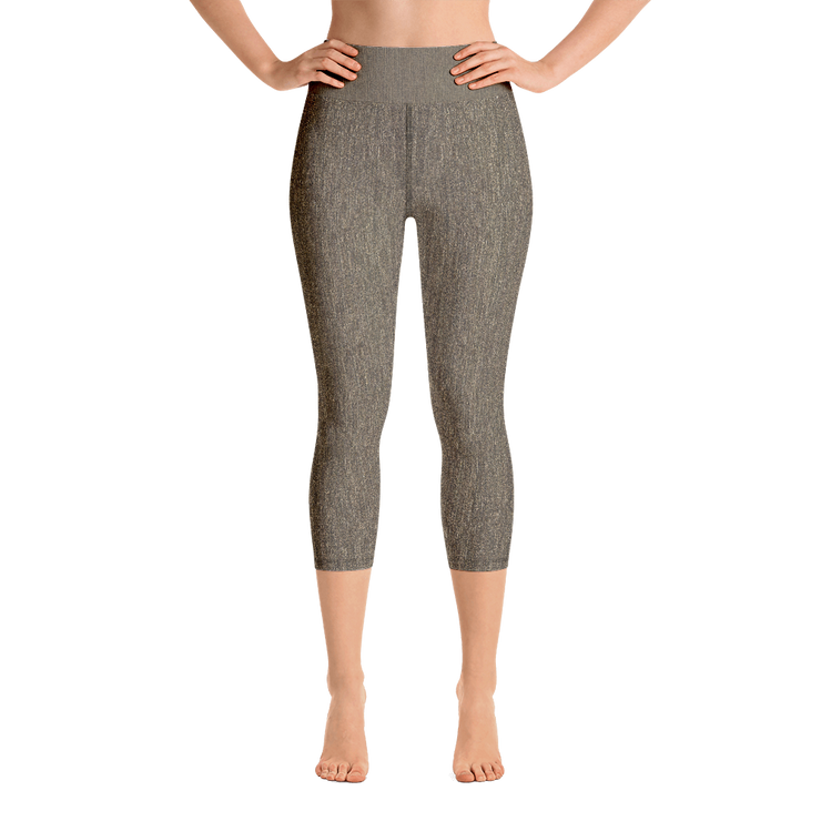 Flax Denim Jean 243 Capri Yoga Pants