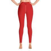 Red Yoga Pants