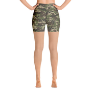 Camo Pixel Yoga Shorts