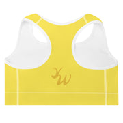 Maize Yellow Sports Bra