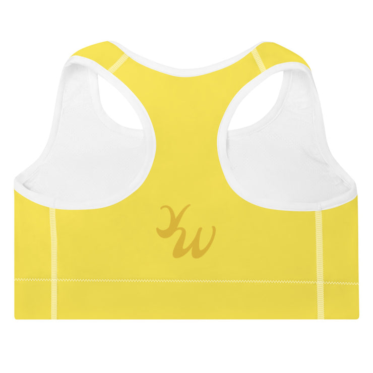 Maize Yellow Sports Bra