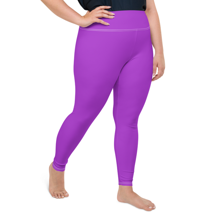 Womens Workout Yoga Psychedelic Neon Leggings Blue/Green/Purple |  Gearbunch.com
