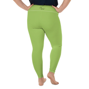 Apple Green Plus Size Leggings