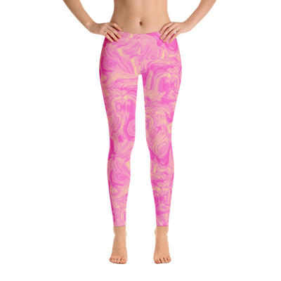 Lemon Berry Swirl Leggings