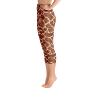 Giraffe Capri Yoga Pants