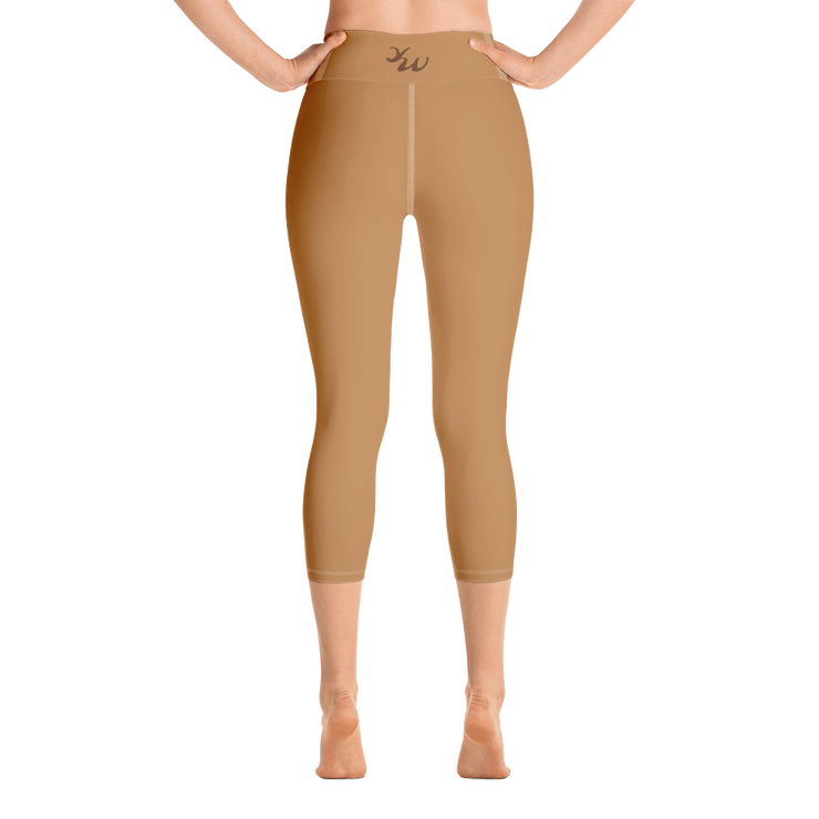 Caramel Capri Yoga Pants