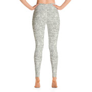 Silver Fur Yoga Pants