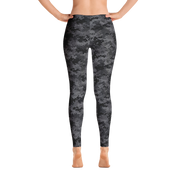 Black Camo Pixel Leggings