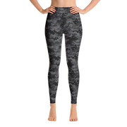 Black Camo Pixel Yoga Pants